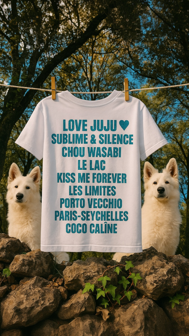 T-shirt Love Julien Doré
