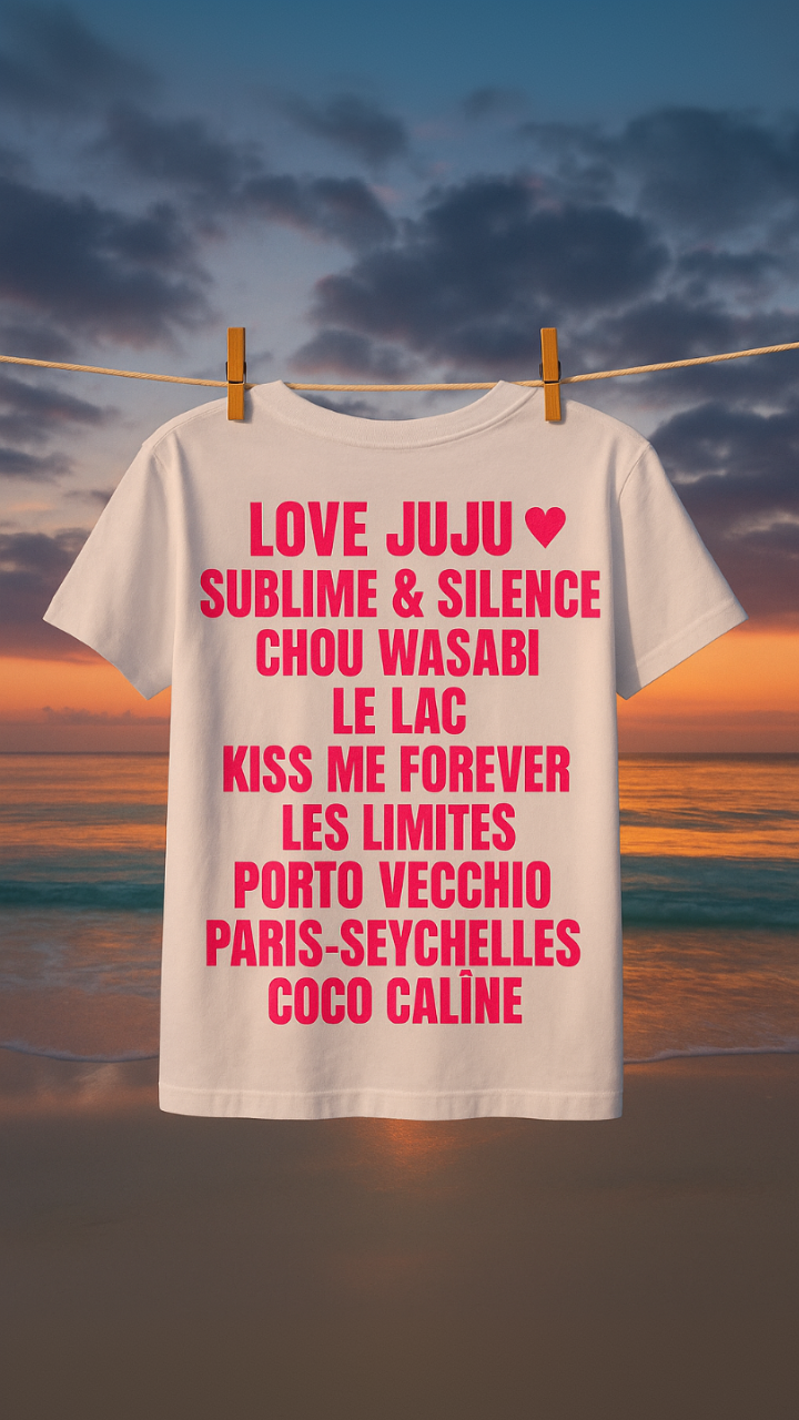 T-shirt Love Julien Doré