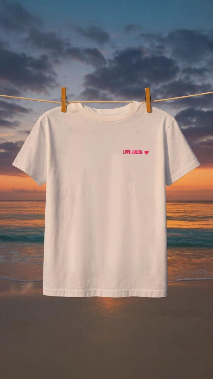 T-shirt Love Julien Doré