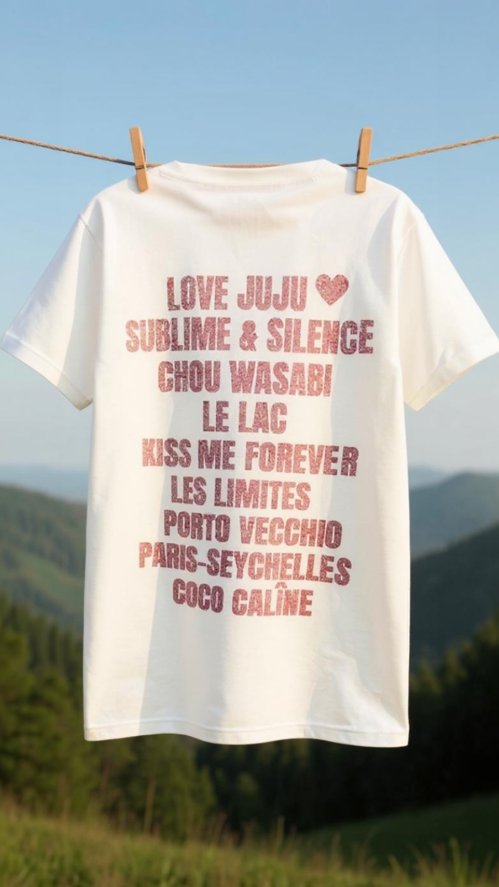 T-shirt Love Julien Doré