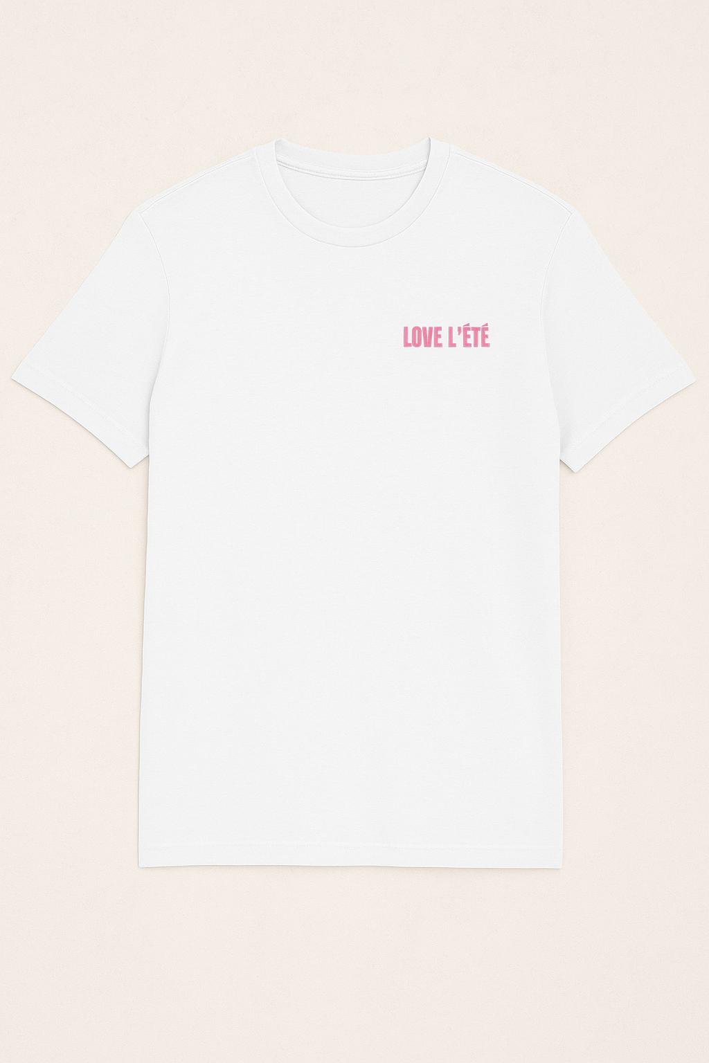 T-shirt Love l'été